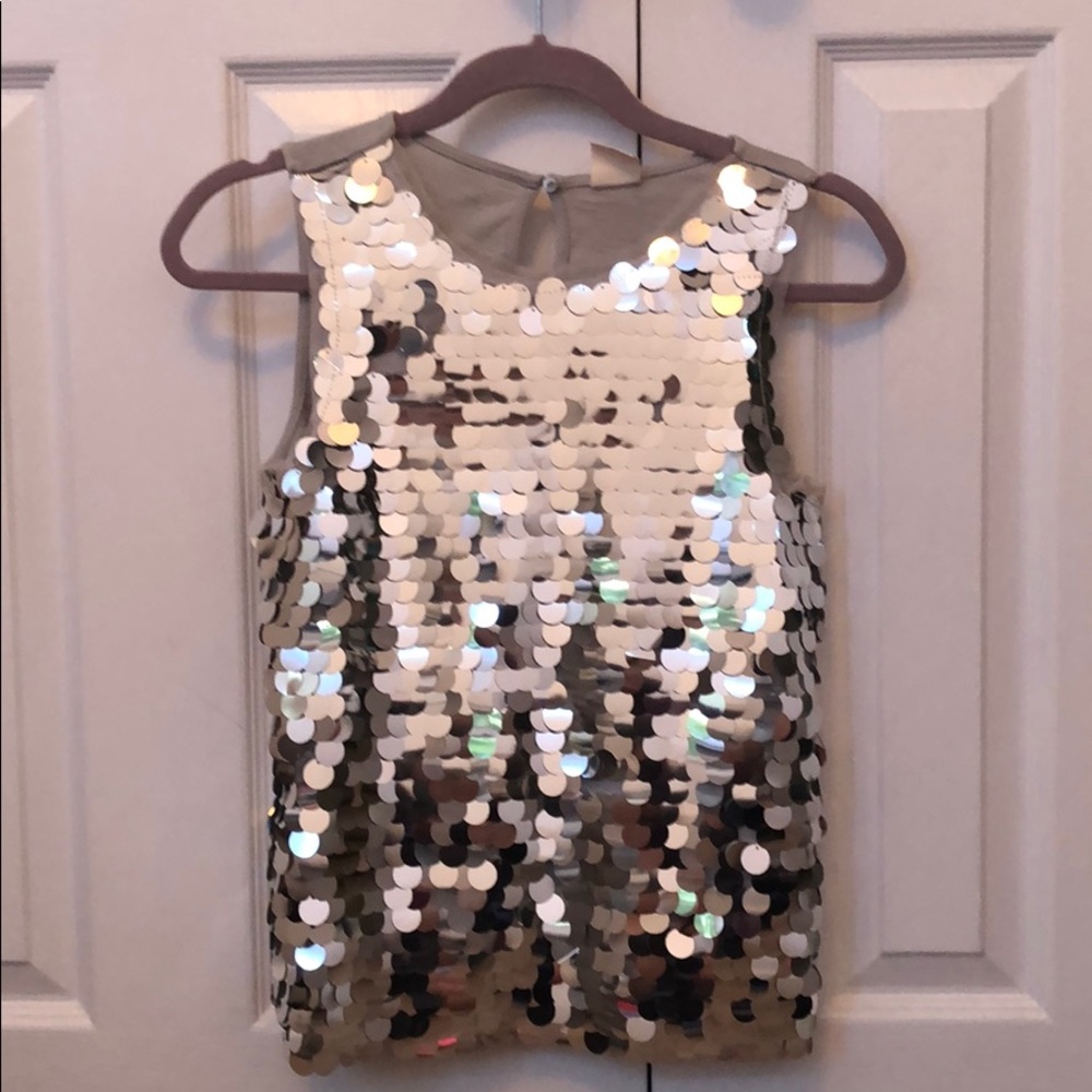 Sequin Tank Top